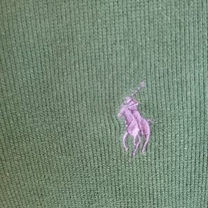 RALPH LAUREN QUARTERZIP SWEATER, $22